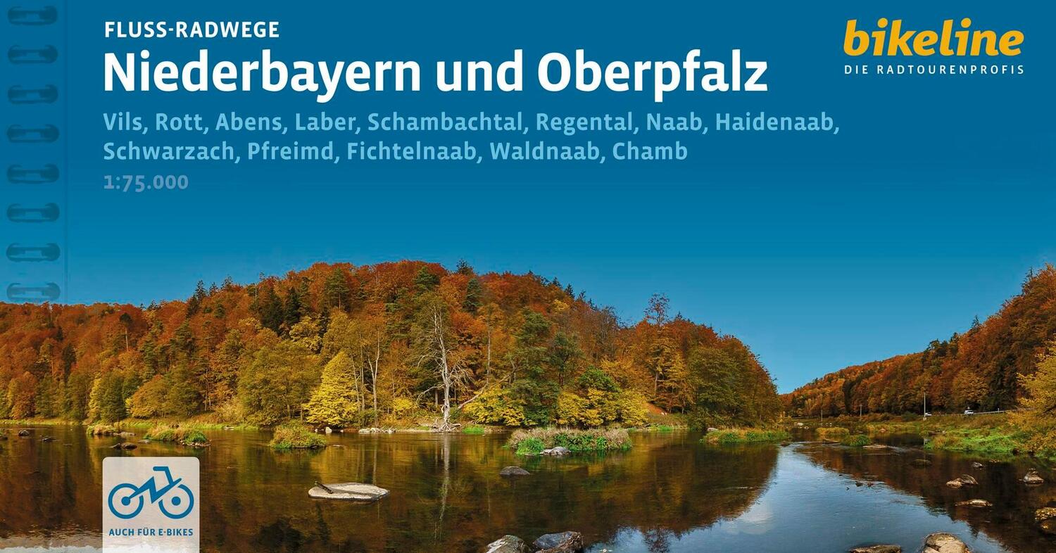 Cover: 9783711101723 | Fluss-Radwege Niederbayern und Oberpfalz | Esterbauer Verlag | Buch