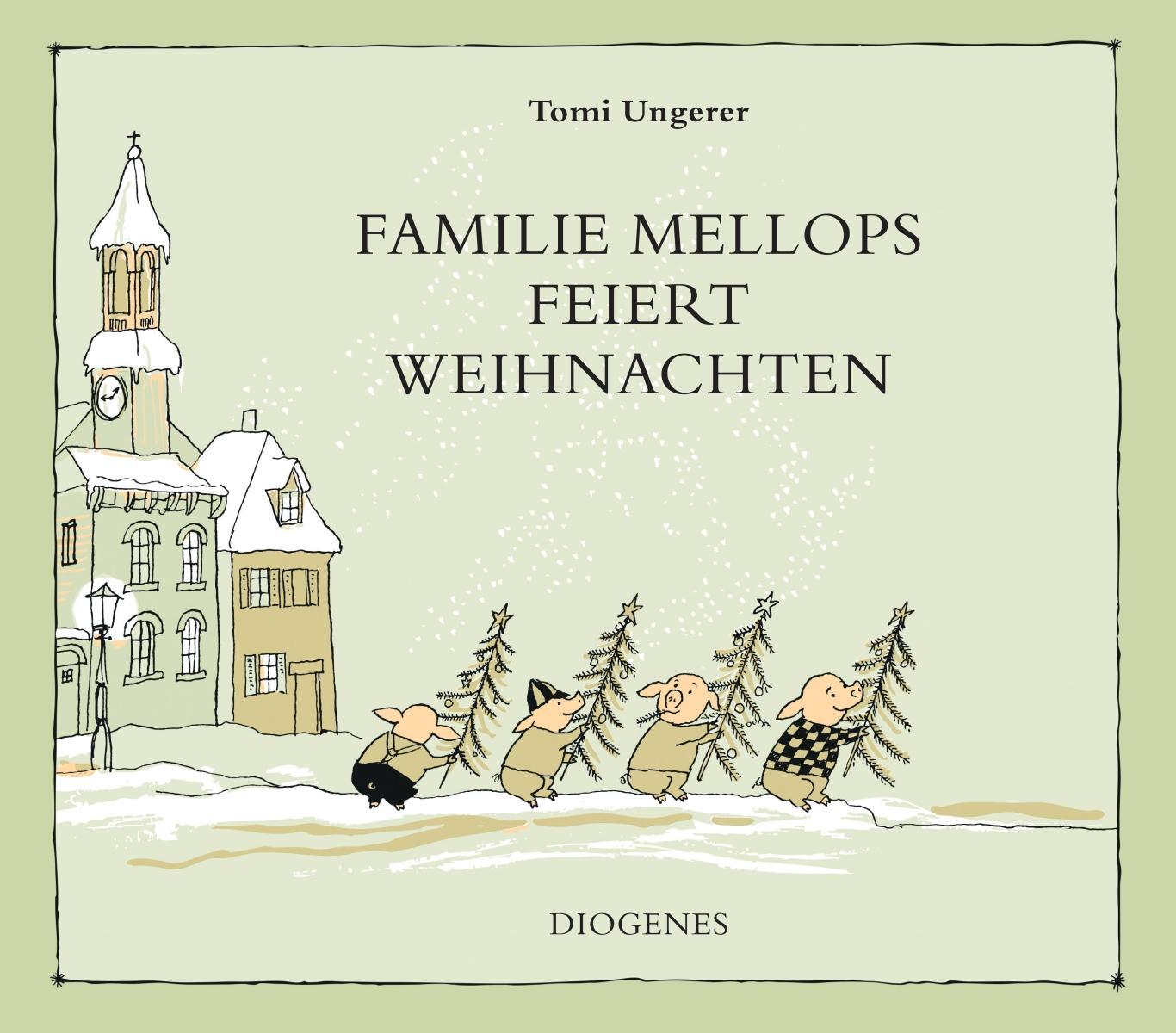 Cover: 9783257012729 | Familie Mellops feiert Weihnachten | Tomi Ungerer | Buch | 36 S.