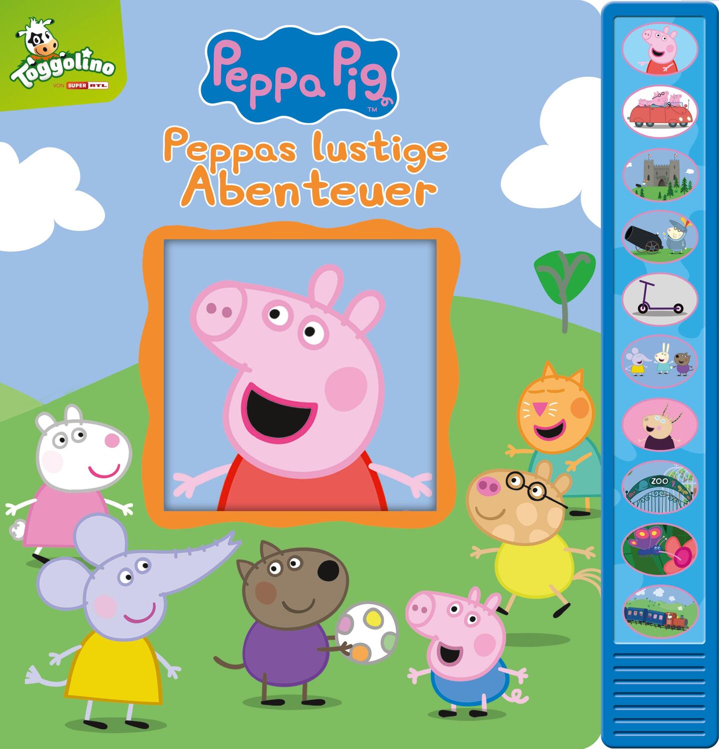 Cover: 9781503747395 | Peppa Pig - Peppas lustige Abenteuer - Vorlese-Pappbilderbuch mit...