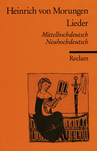 Cover: 9783150097977 | Lieder | Heinrich von Morungen | Taschenbuch | 248 S. | Deutsch | 2001