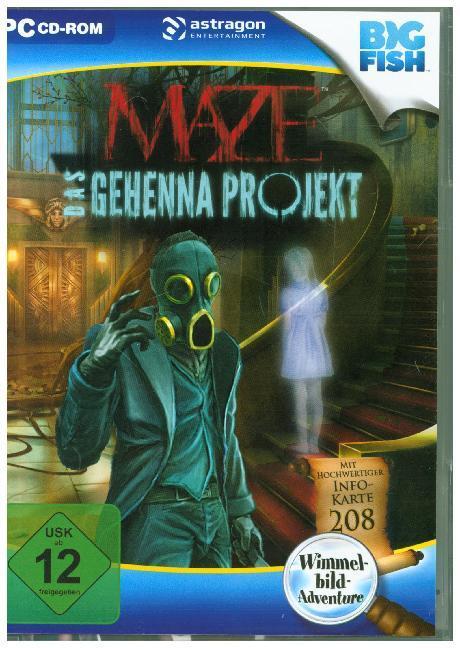Cover: 4041417621095 | Maze, Das Gehenna Projekt, 1 CD-ROM | Wimmelbild-Adventure | CD-ROM