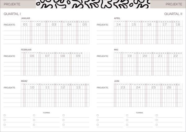 Bild: 9783731881360 | Buchkalender Create &amp; Plan Bohemian 2025 | Verlag Korsch | Buch | 2025