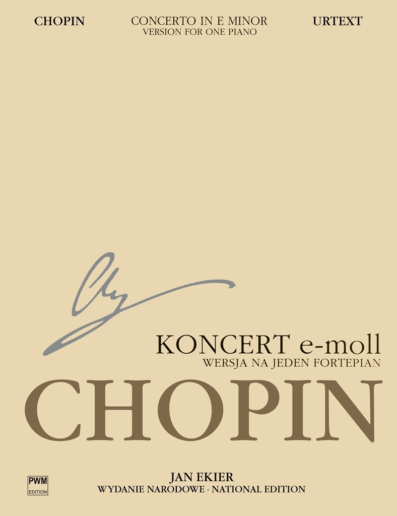 Cover: 9788389003607 | National Edition: Concerto In E Minor Op 11 13A | Frédéric Chopin
