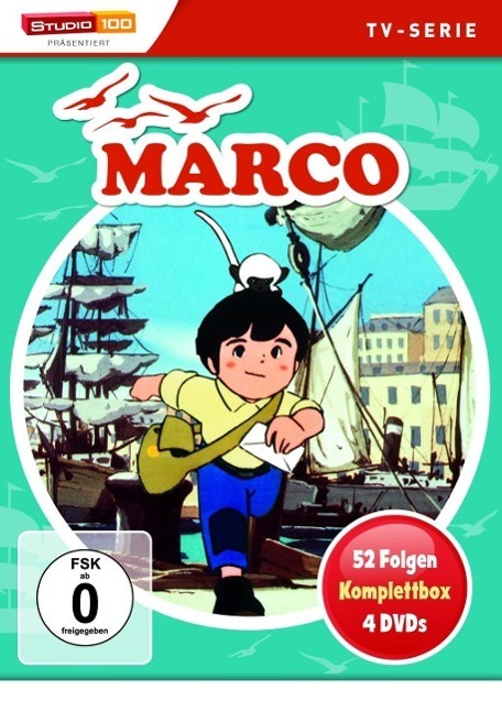 Cover: 5414233197966 | Marco | Komplettbox | Isao Takahata | DVD | 4 DVDs | Deutsch | 1976