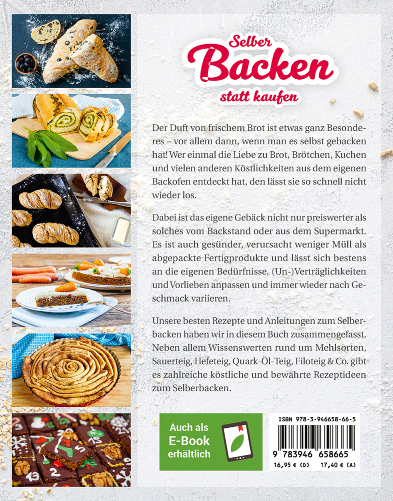 Bild: 9783946658665 | Selber backen statt kaufen | smarticular Verlag | Taschenbuch | 216 S.