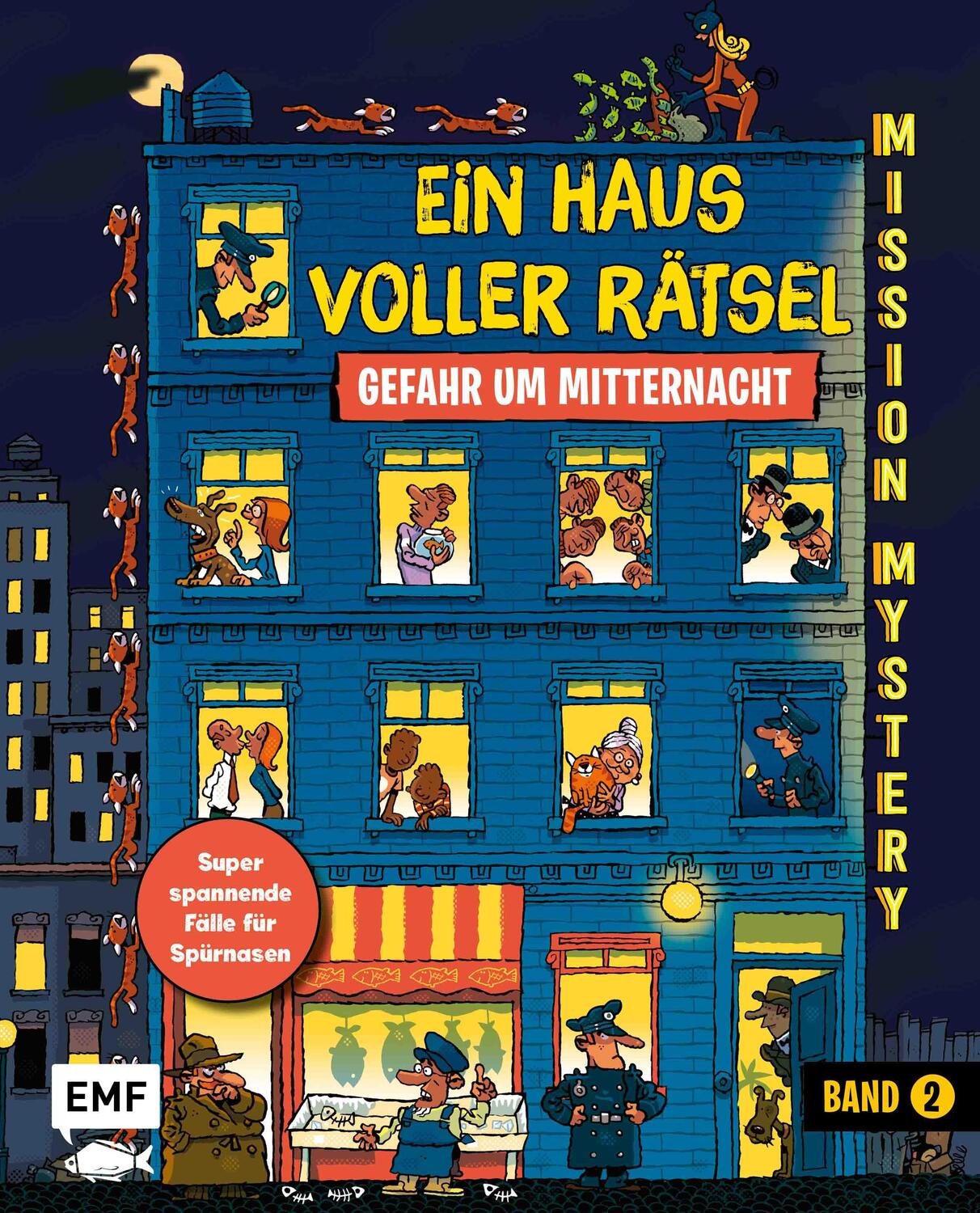 Cover: 9783960939030 | Mission Mystery - Ein Haus voller Rätsel: Gefahr um Mitternacht -...