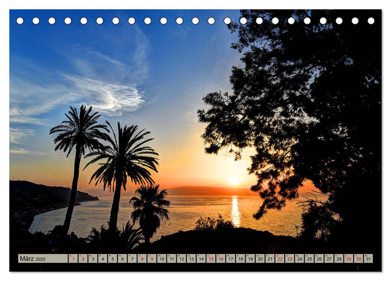 Bild: 9783435276530 | Taormina zur blauen Stunde (Tischkalender 2025 DIN A5 quer),...