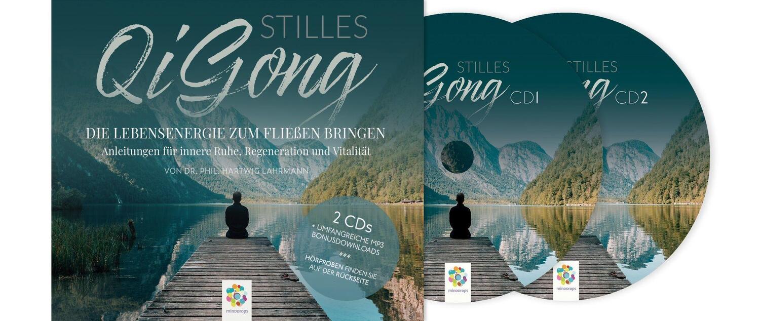 Bild: 9783906837192 | Stilles Qi Gong | Hartwig Lahrmann | Audio-CD | 2 Audio-CDs | Deutsch