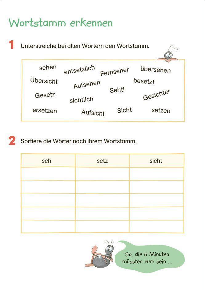 Bild: 9783788625085 | Fit für Deutsch 3. Klasse. Mein 5-Minuten-Block | Werner Zenker | Buch