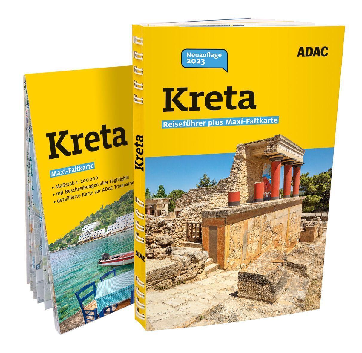 Cover: 9783956898709 | ADAC Reiseführer plus Kreta | Cornelia Hübler (u. a.) | Taschenbuch