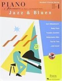 Cover: 9781616771669 | Piano Adventures: Jazz &amp; Blues - Level 4 | Student Choice Series