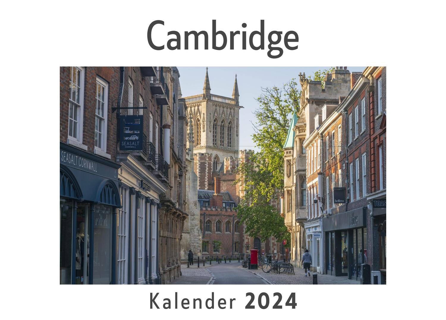 Cover: 9783750549043 | Cambridge (Wandkalender 2024, Kalender DIN A4 quer, Monatskalender...