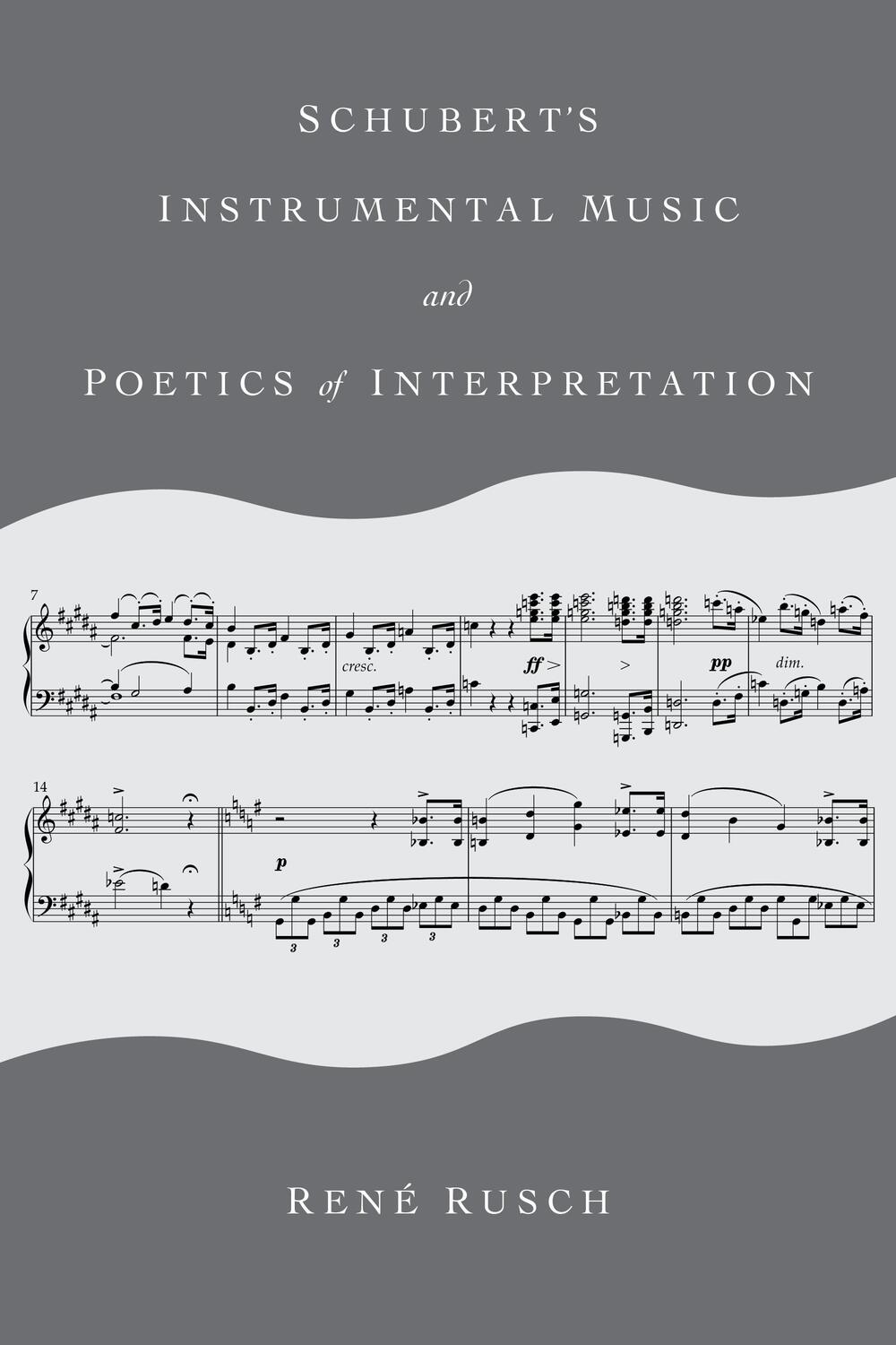 Cover: 9780253067395 | Schubert's Instrumental Music and Poetics of Interpretation | Rusch