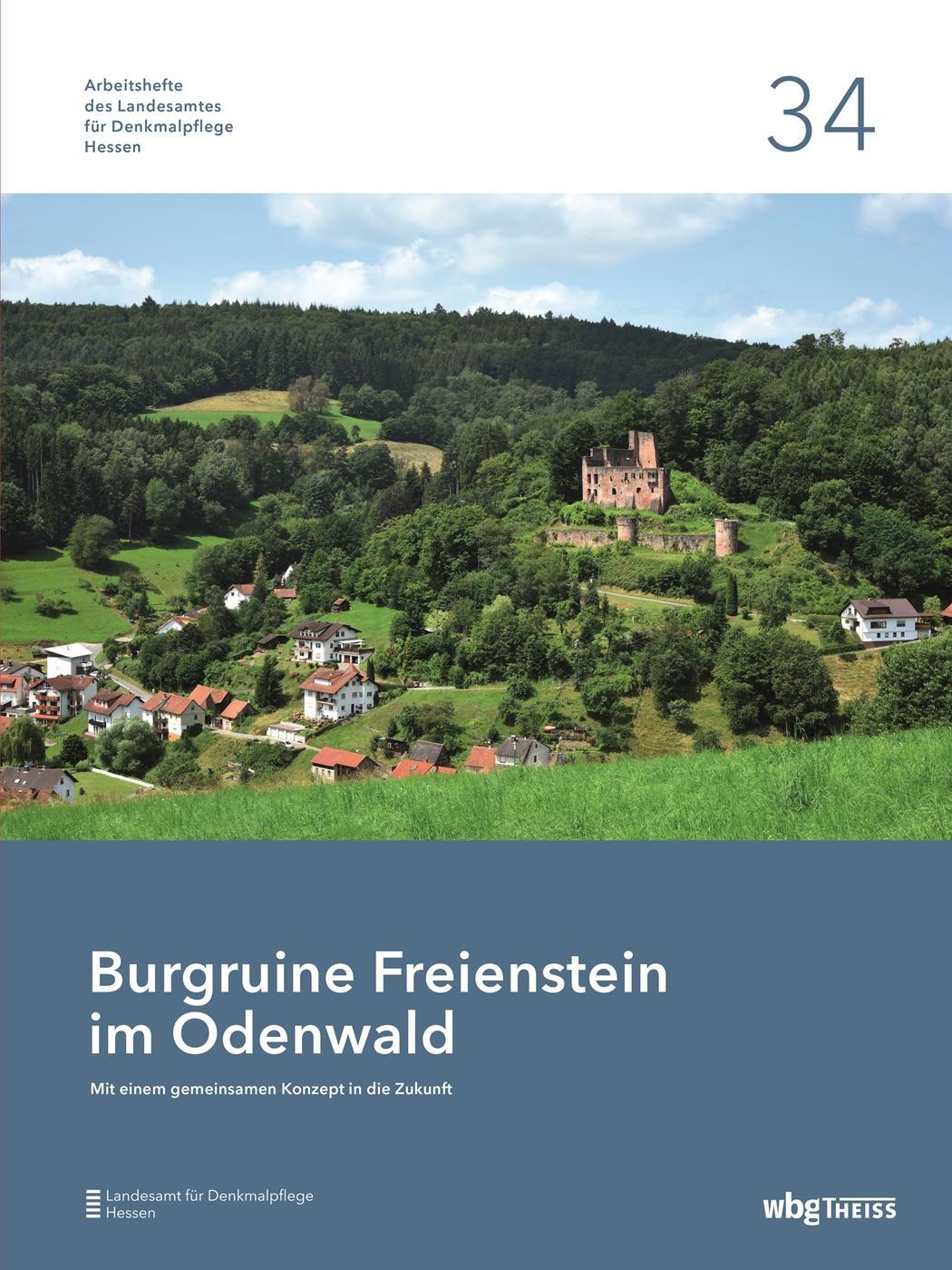 Cover: 9783806244083 | Burgruine Freienstein im Odenwald | Landesamt für Denkmalpflege Hessen