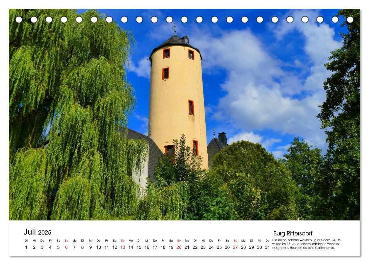 Bild: 9783435518203 | Deutschlands Burgen - Von der Burg zum Schloss (Tischkalender 2025...