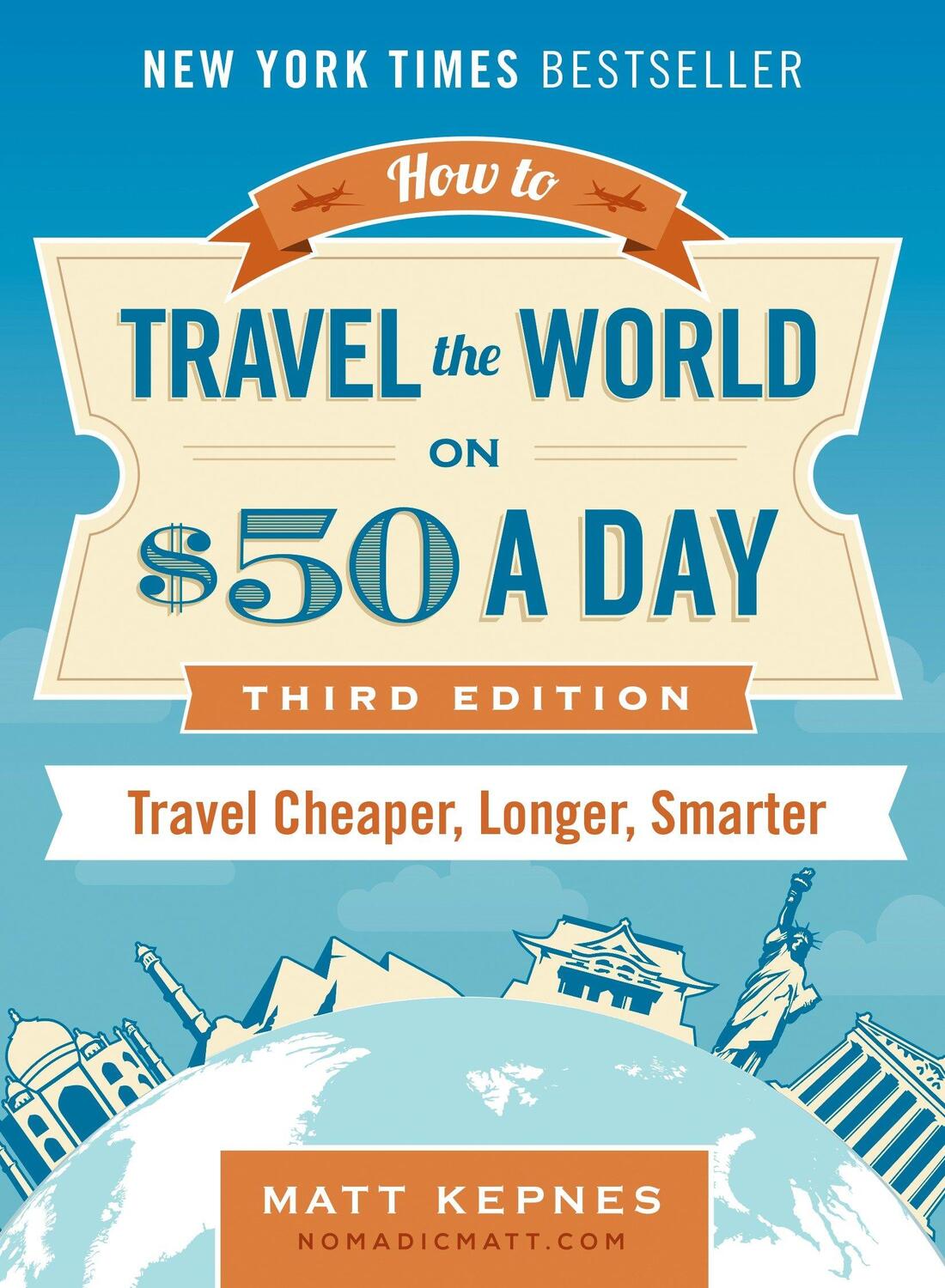 Cover: 9780399173288 | How to Travel the World on $50 a Day | Matt Kepnes | Taschenbuch