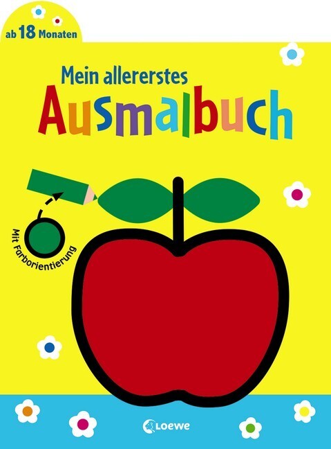Cover: 9783785589489 | Mein allererstes Ausmalbuch (Apfel) | Mit Farborientierung | Kreativ