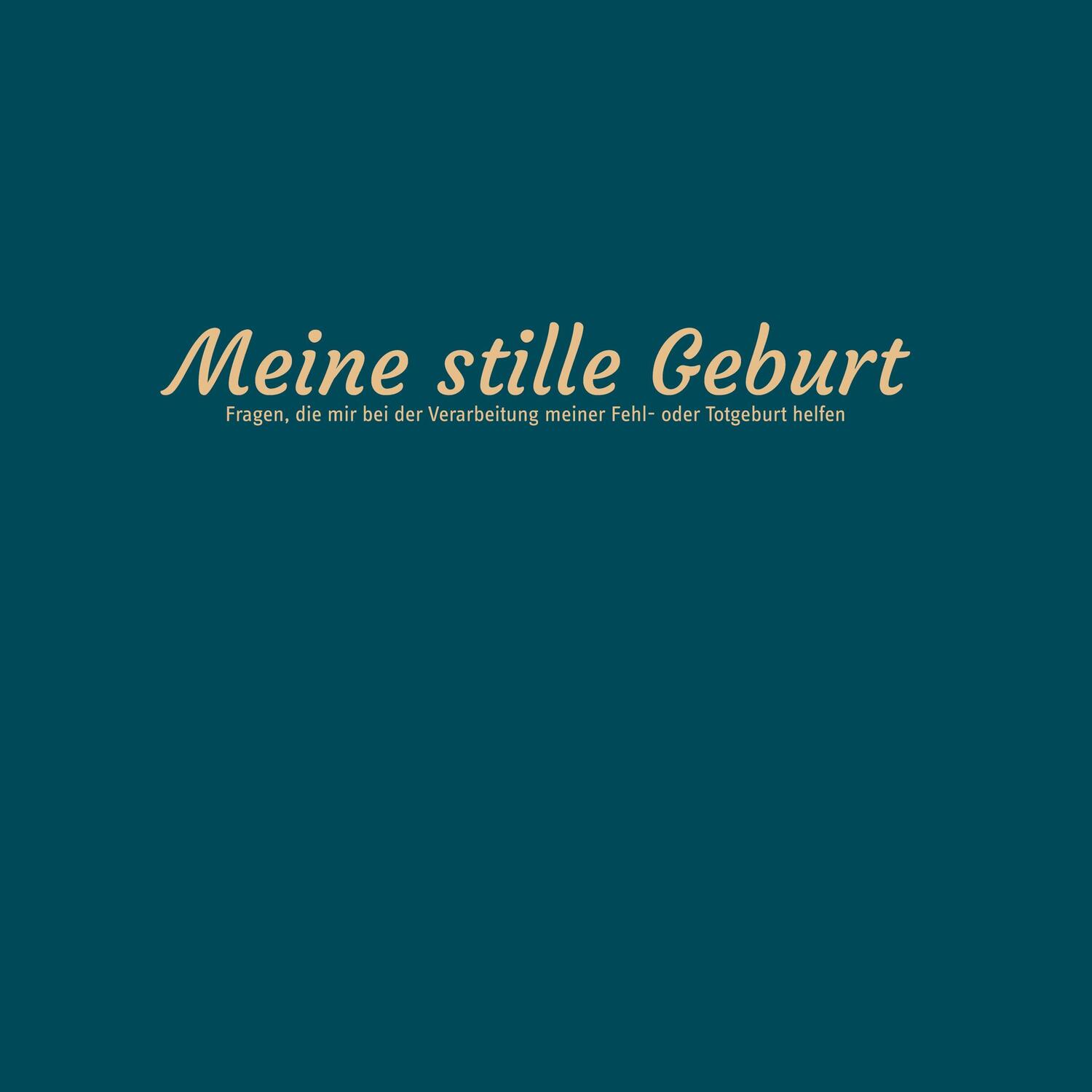 Cover: 9783753421902 | Meine stille Geburt | Kena Woodnig | Buch | 74 S. | Deutsch | 2021