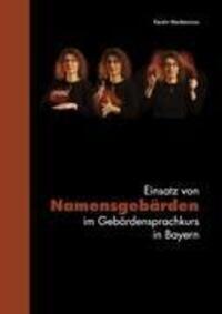 Cover: 9783839188033 | Einsatz von Namensgebärden im Gebärdensprachkurs in Bayern | Buch