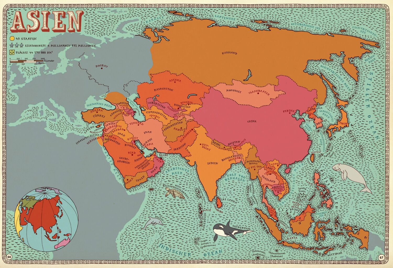 Bild: 9783895654503 | Alle Welt. Das Landkartenbuch | Abermals erweiterte Neuausgabe | Buch