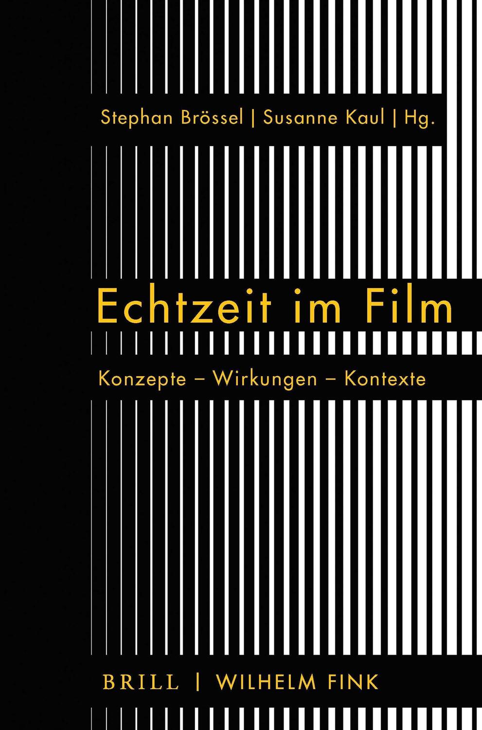 Cover: 9783770562510 | Echtzeit im Film | Konzepte - Wirkungen - Kontexte | Taschenbuch