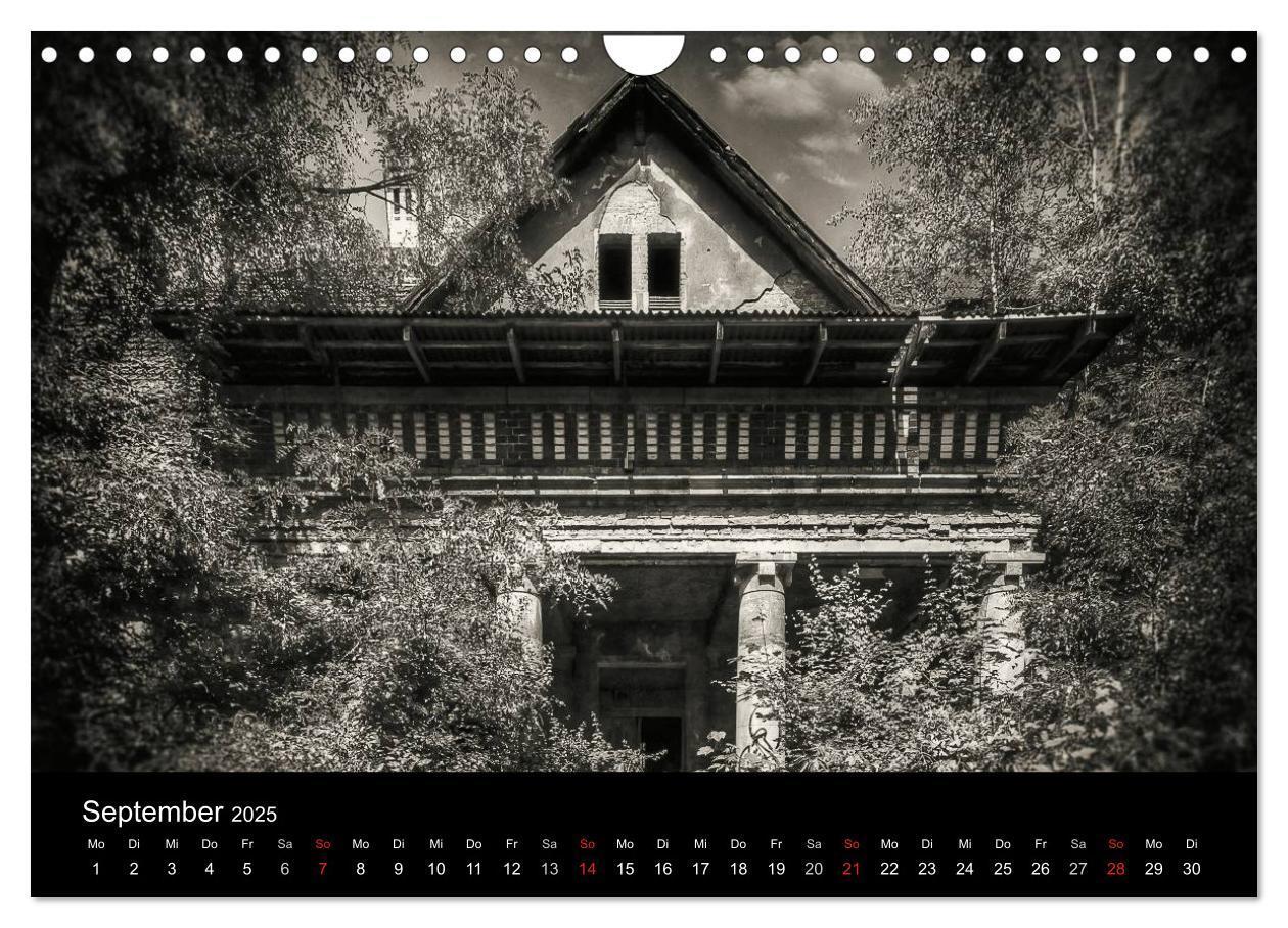 Bild: 9783435534111 | Lost Places Geisterhäuser (Wandkalender 2025 DIN A4 quer), CALVENDO...