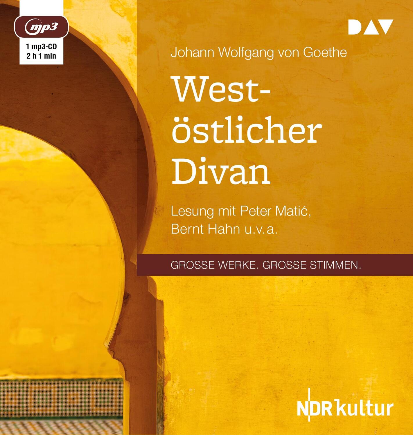 Cover: 9783742411174 | West-östlicher Divan | Johann Wolfgang von Goethe | MP3 | Deutsch
