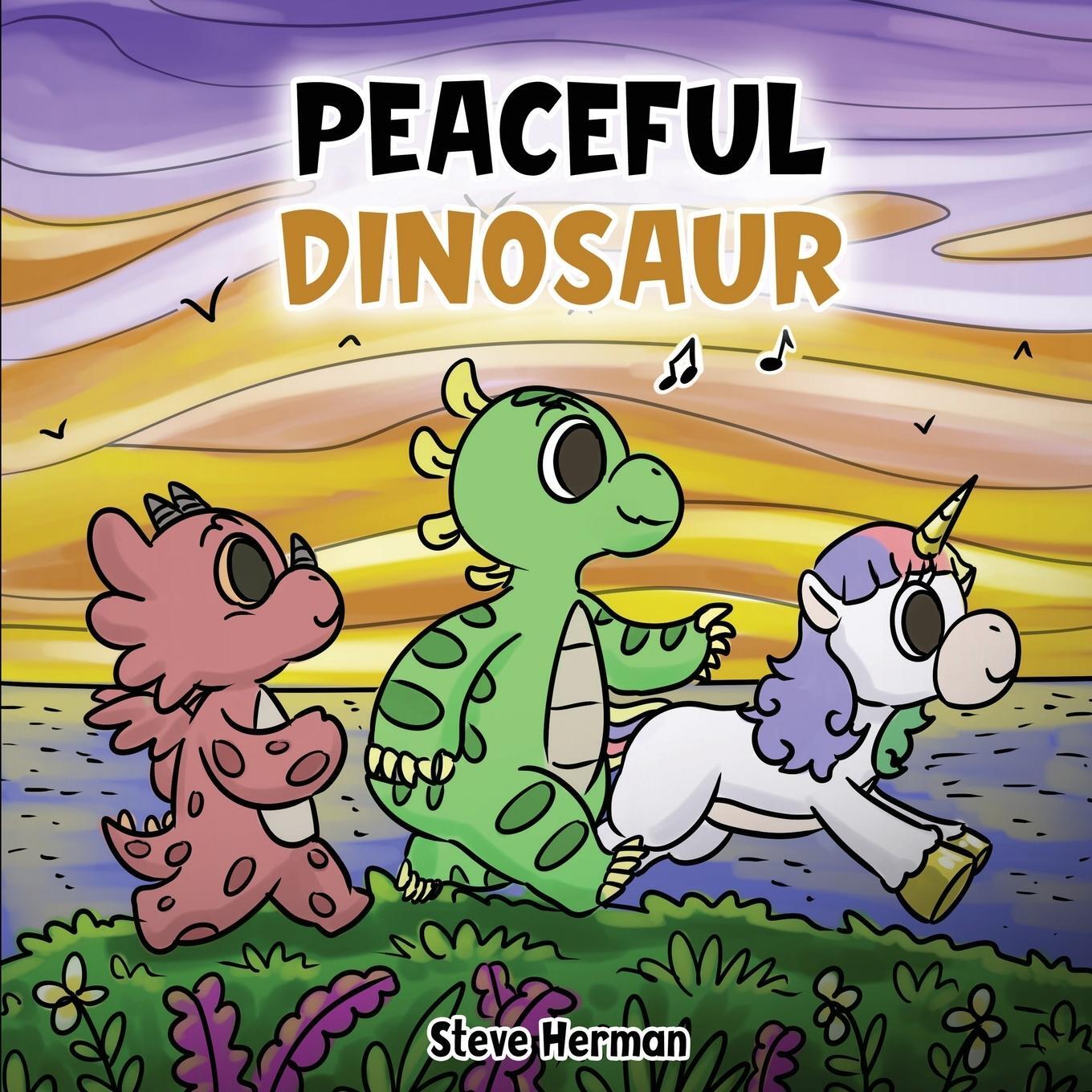 Cover: 9781649160898 | Peaceful Dinosaur | A Story about Peace and Mindfulness. | Herman