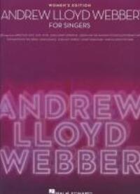 Cover: 9781423436737 | Andrew Lloyd Webber for Singers: Women's Edition | Taschenbuch | 2009