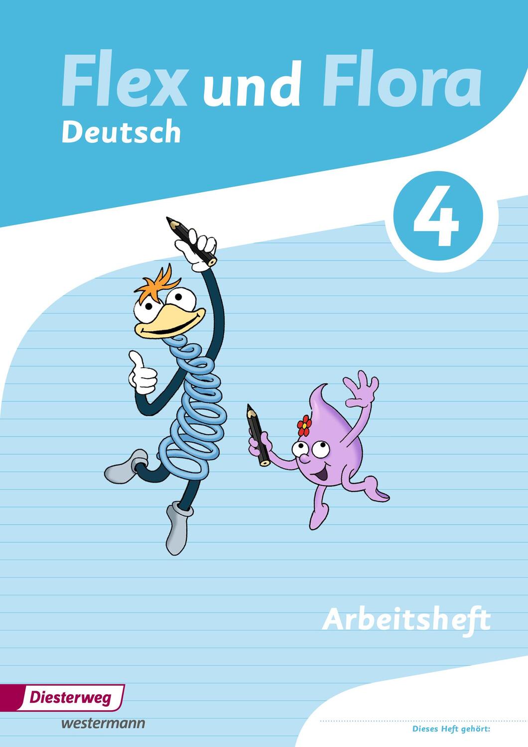 Cover: 9783425145662 | Flex und Flora 4. Arbeitsheft Deutsch. Für die Ausleihe | Broschüre