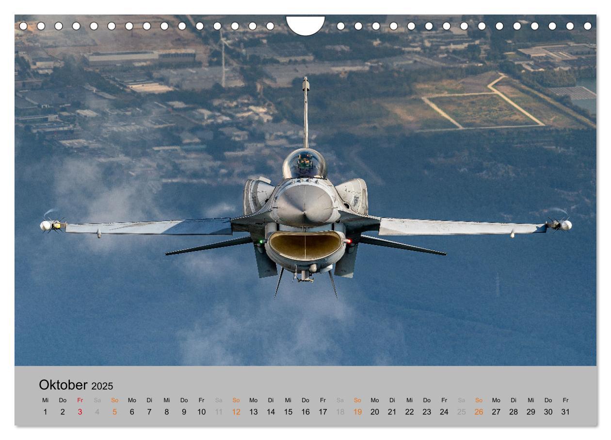 Bild: 9783383981463 | Kampfjet F-16 The Fighting Falcon (Wandkalender 2025 DIN A4 quer),...