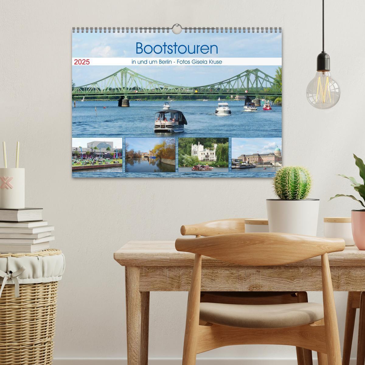 Bild: 9783435185597 | Bootstouren in und um Berlin (Wandkalender 2025 DIN A3 quer),...