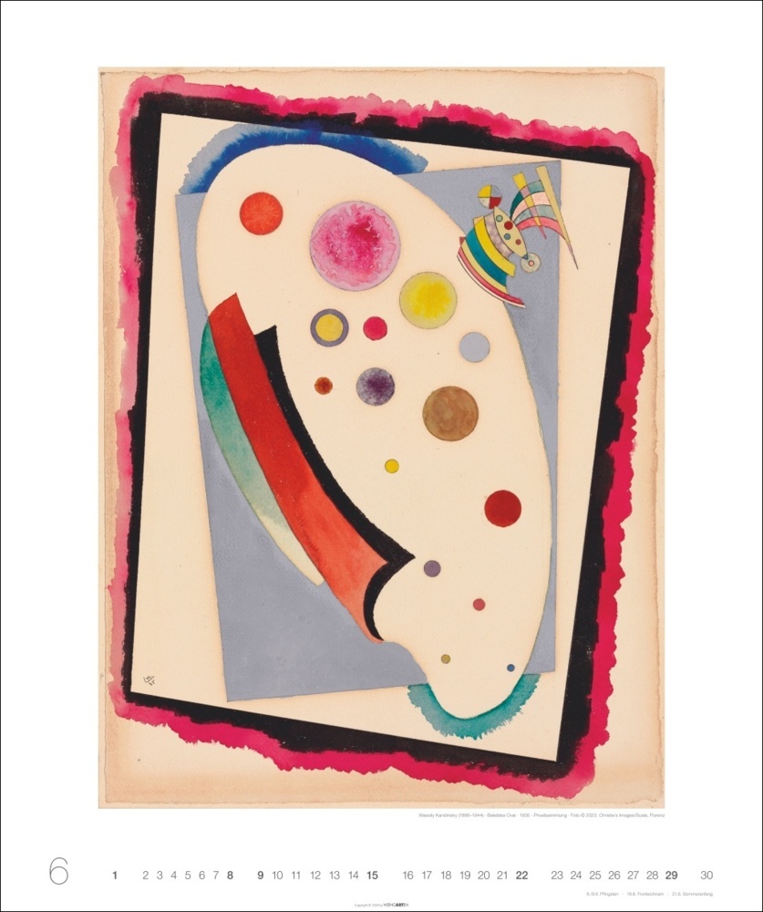 Bild: 9783839901007 | Wassily Kandinsky Edition Kalender 2025 | Wassily Kandinsky | Kalender