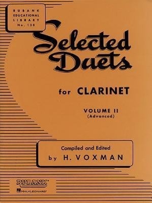 Cover: 9781423445333 | Selected Duets for Clarinet: Volume 2 - Advanced | Himie Voxman | Buch