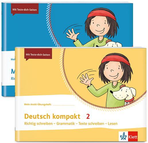Cover: 9783121623013 | Mathe + Deutsch kompakt 2 | Taschenbuch | Mein Anoki-Übungsheft | 2024