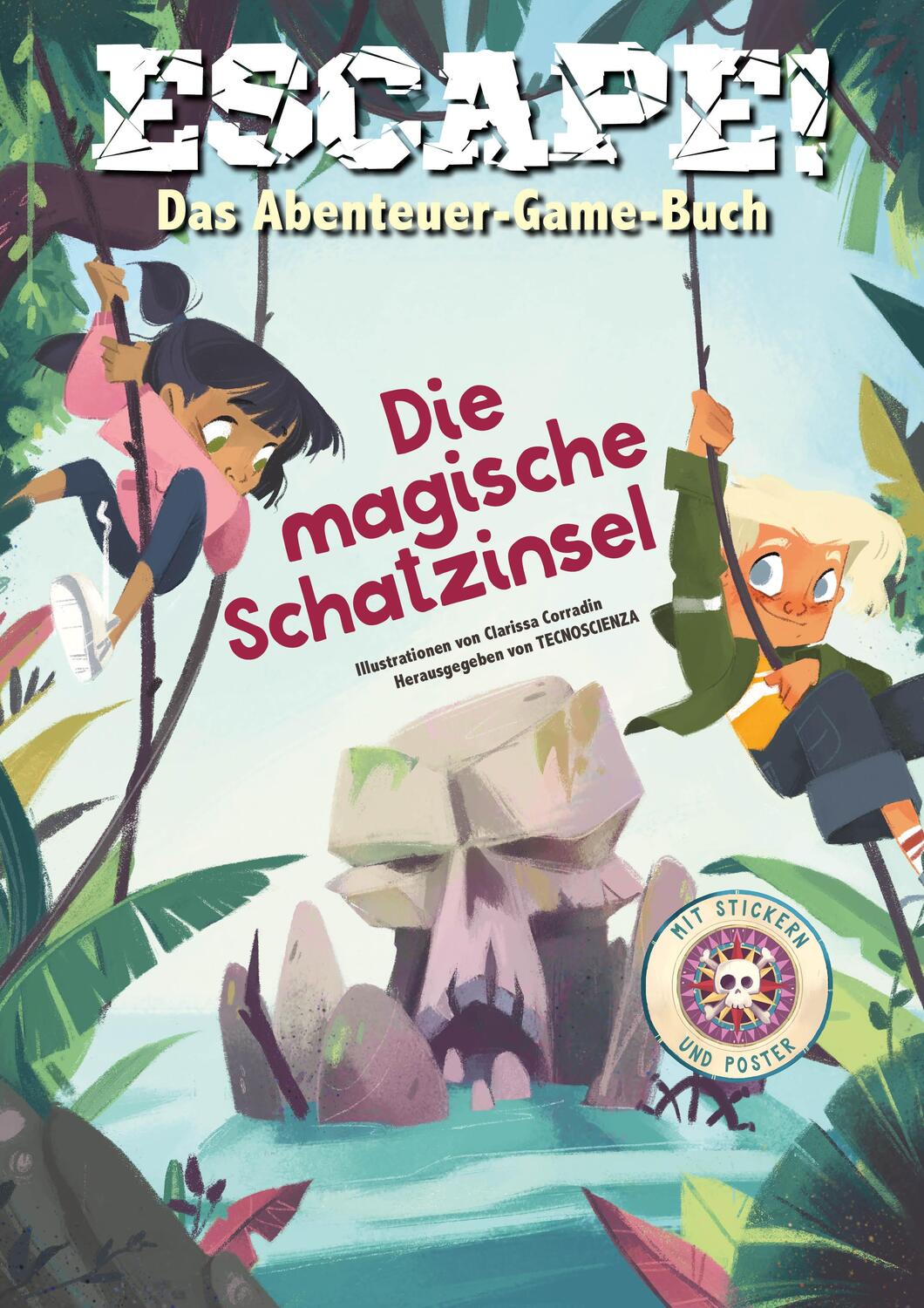 Cover: 9788863125863 | Escape! Das Abenteuer-Game-Buch: Die magische Schatzinsel | Crivellini