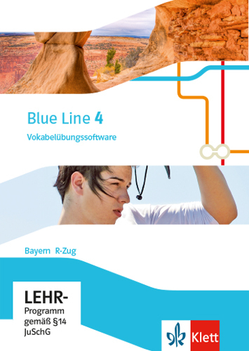 Cover: 9783125483880 | Blue Line 4 M-Zug. Ausgabe Bayern, Vokabelübungssoftware R-Zug, CD-ROM