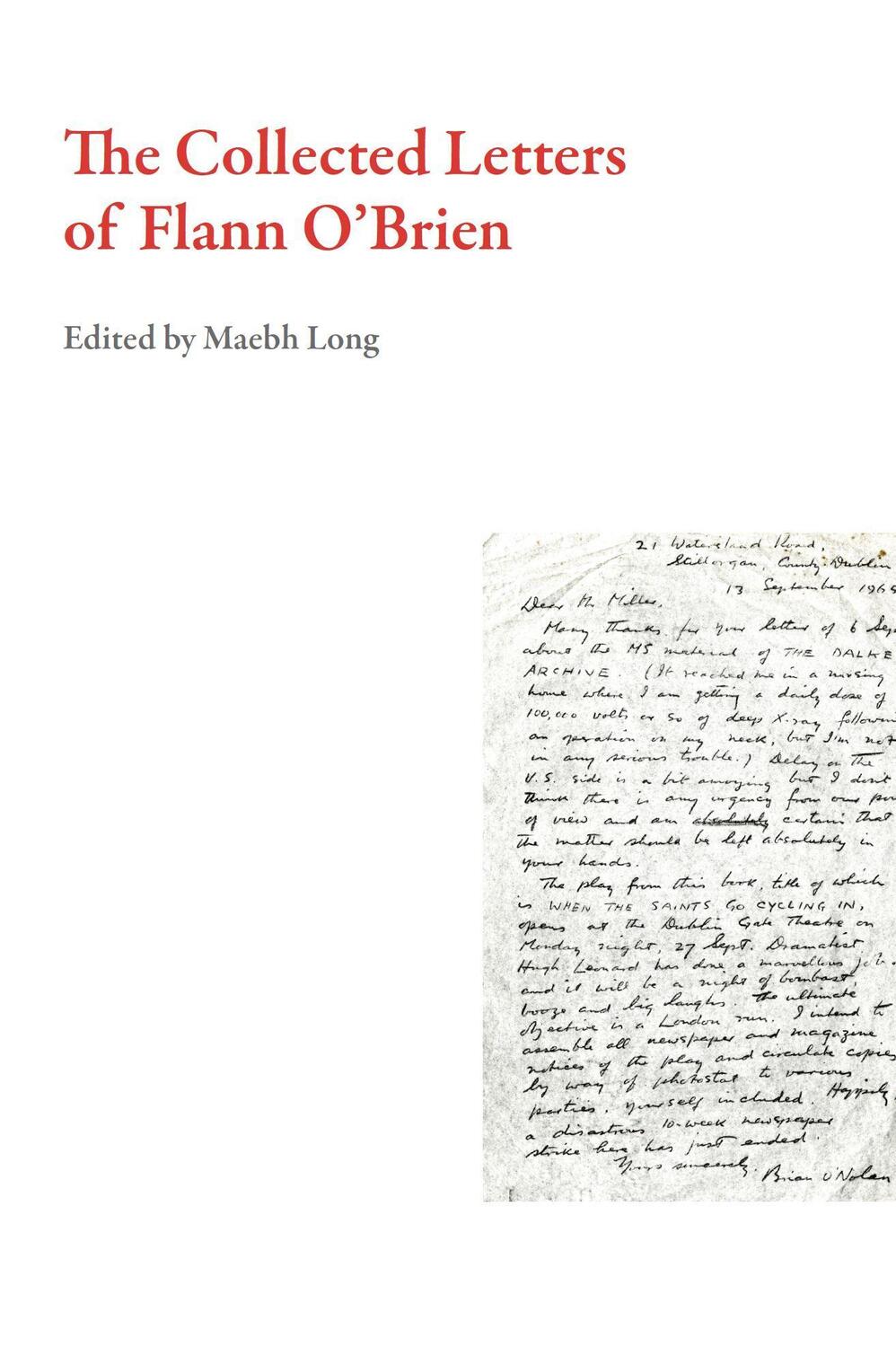 Cover: 9781628971835 | The Collected Letters of Flann O'Brien | Flann O'Brien | Taschenbuch