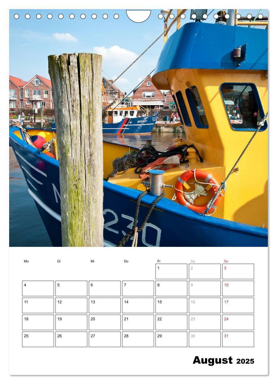 Bild: 9783457056981 | Neuharlingersiel Hafenromantik / Planer (Wandkalender 2025 DIN A4...