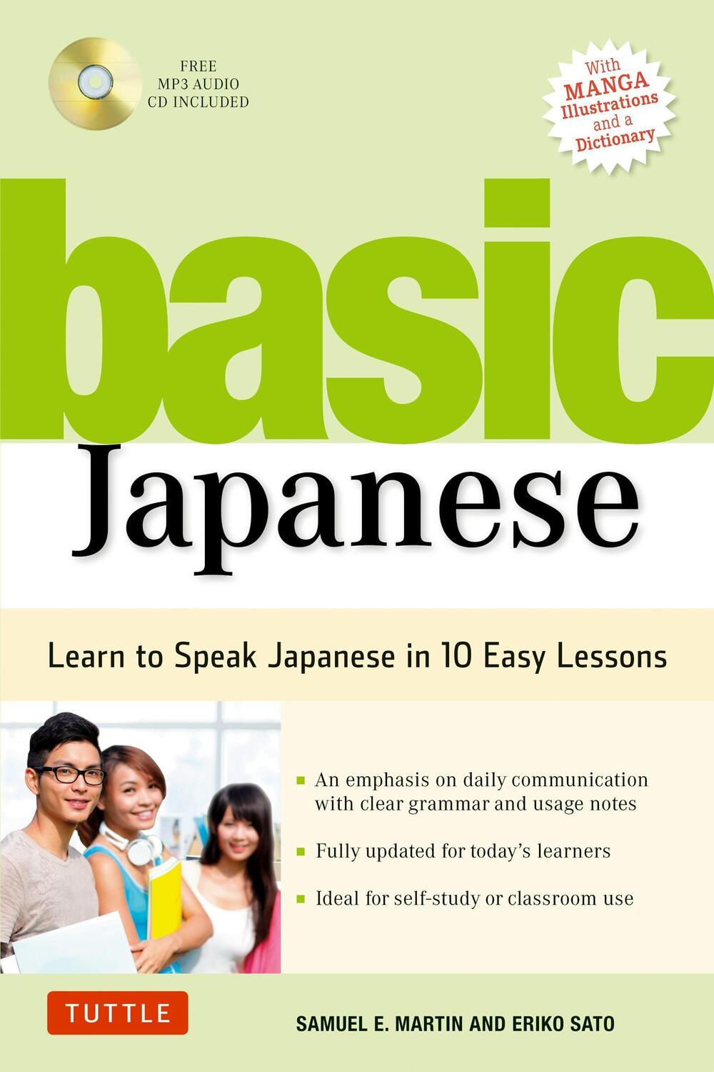 Cover: 9784805313909 | Basic Japanese: Learn to Speak Japanese in 10 Easy Lessons (Fully...