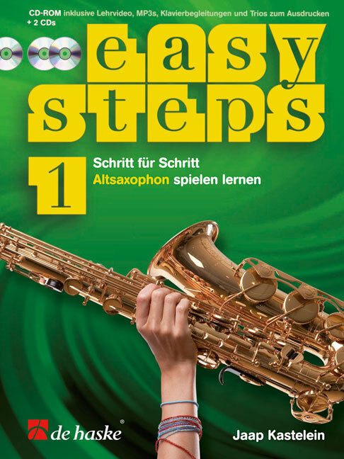 Cover: 9790035228104 | Easy Steps 1 Altsaxophon | Easy Steps 1 | De Haske Publications