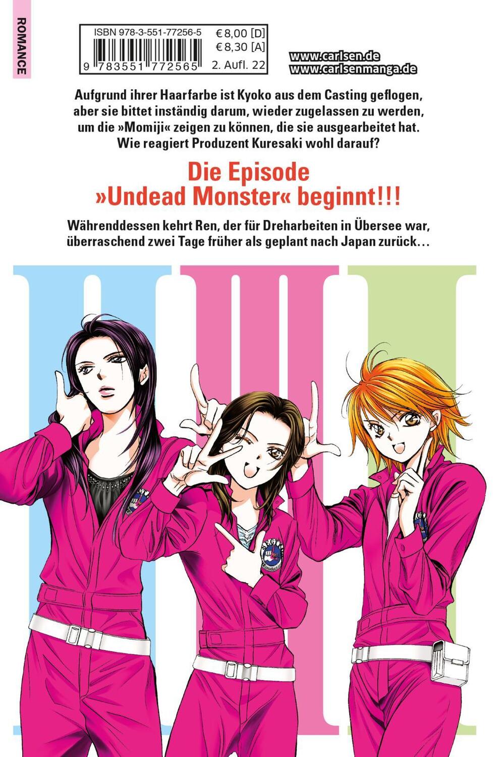 Rückseite: 9783551772565 | Skip Beat! 41 | Yoshiki Nakamura | Taschenbuch | Skip Beat! | 176 S.