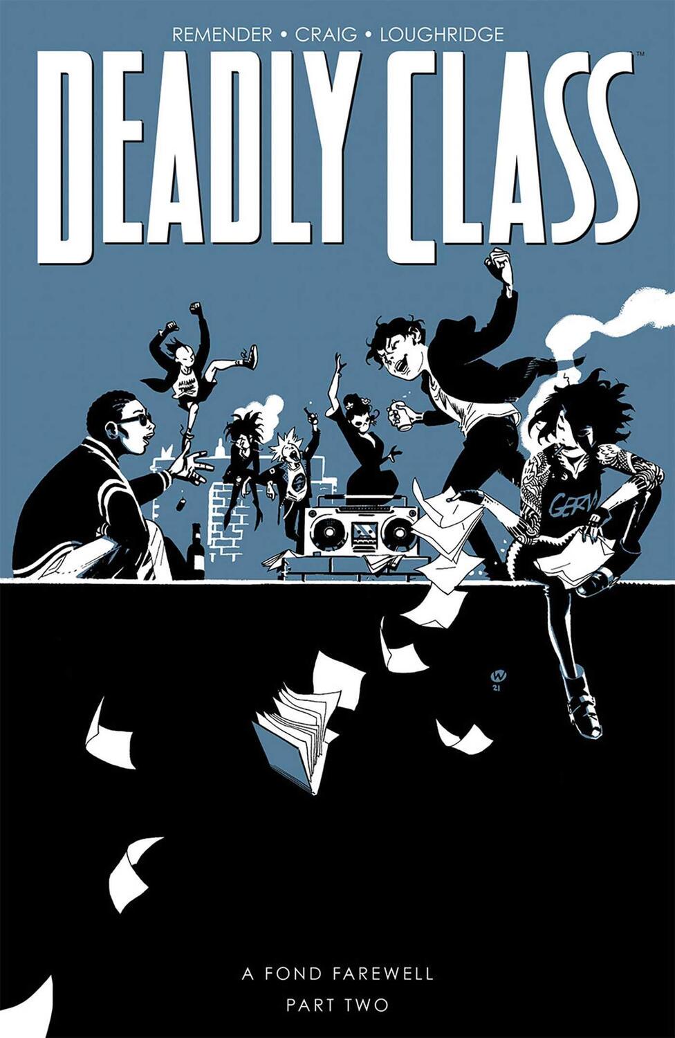 Cover: 9781534323407 | Deadly Class, Volume 12: A Fond Farewell, Part Two | Rick Remender