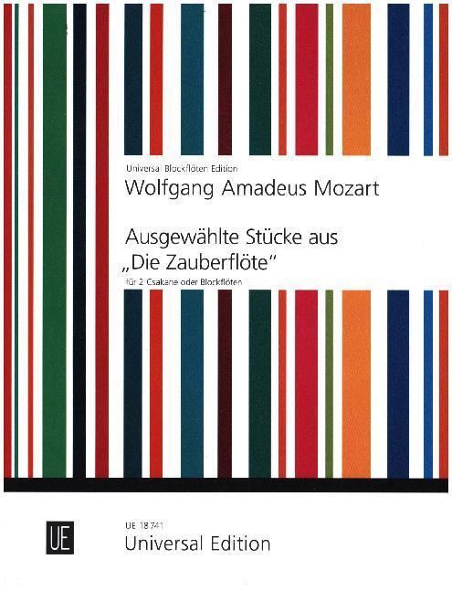 Cover: 9783702402693 | Ausgewählte Stücke aus "Die Zauberflöte" | Marianne Betz | Buch