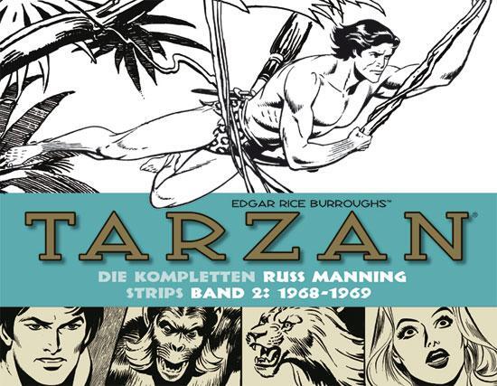 Cover: 9783939625728 | Tarzan: Die kompletten Russ Manning Strips / Band 2 1968 - 1969 | Buch