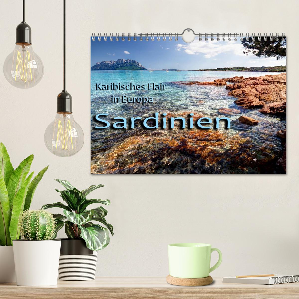 Bild: 9783435744510 | Sardinien (Wandkalender 2025 DIN A4 quer), CALVENDO Monatskalender