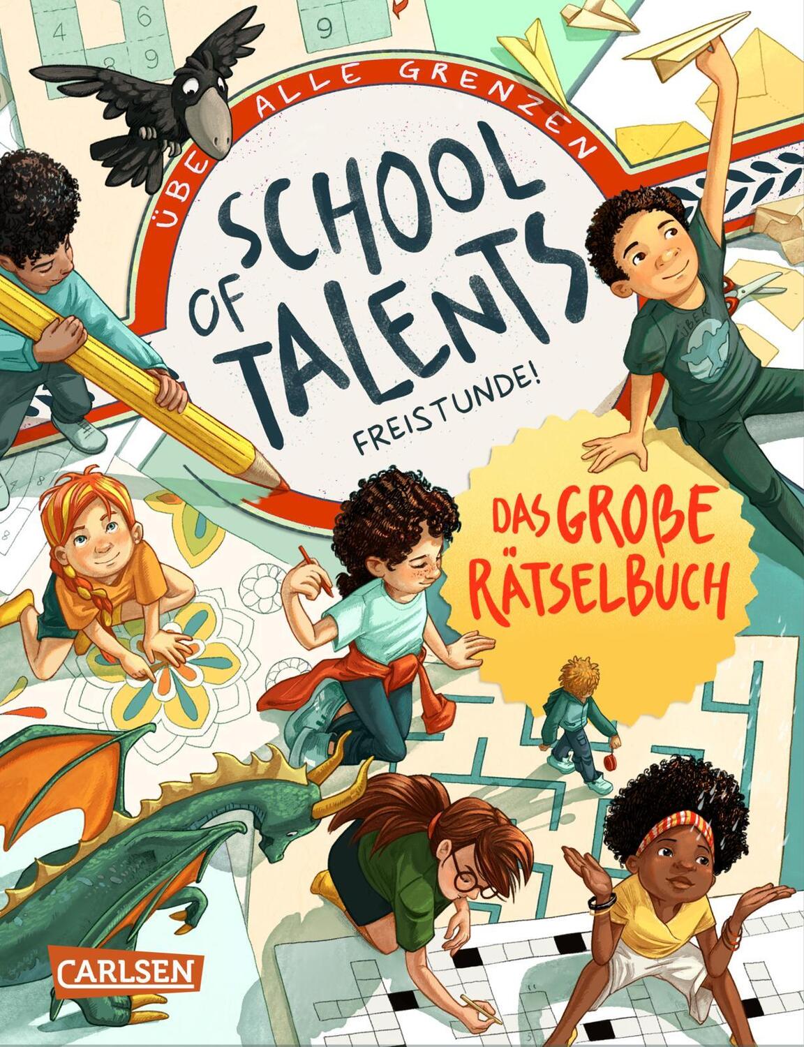 Cover: 9783551191953 | School of Talents: Freistunde - Das große Rätselbuch | Taschenbuch