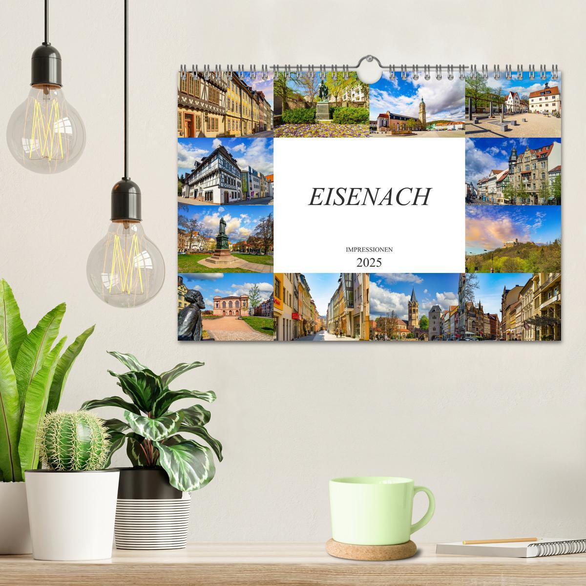 Bild: 9783435238101 | Eisenach Impressionen (Wandkalender 2025 DIN A4 quer), CALVENDO...