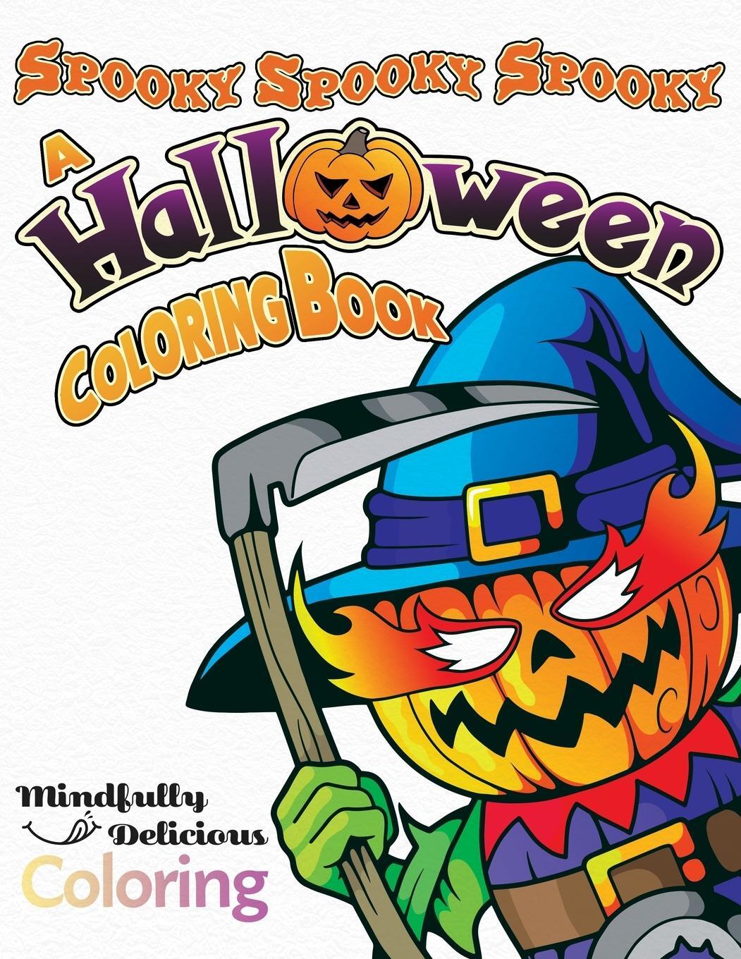 Cover: 9781989842485 | Spooky Spooky Spooky | A Halloween Coloring Book | Coloring | Buch