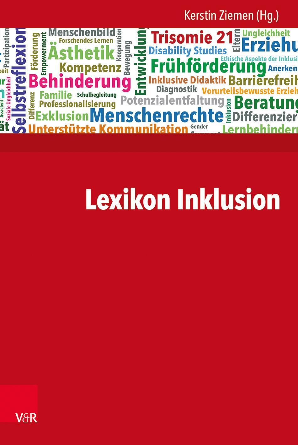 Cover: 9783525701874 | Lexikon Inklusion | Kerstin Ziemen | Buch | 262 S. | Deutsch | 2016